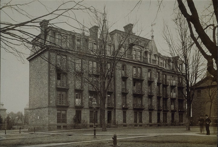 View from the east circa 1888