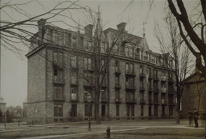 View from the east circa 1888