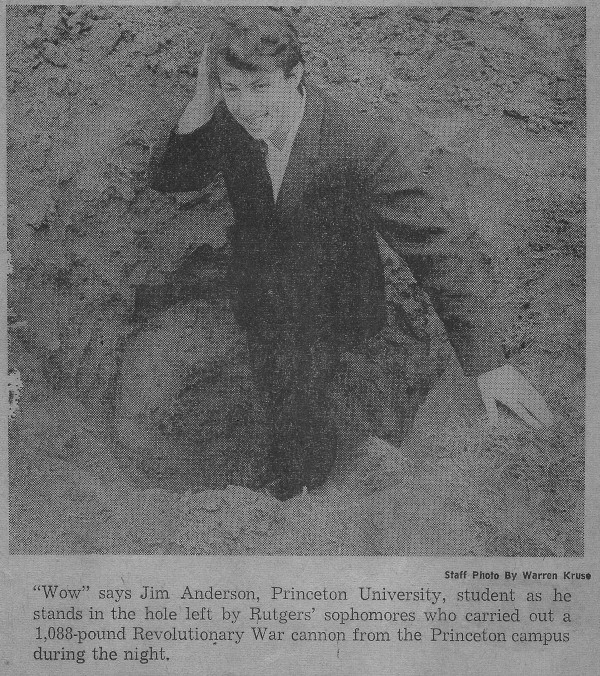 Jim Anderson Trenton Times first story