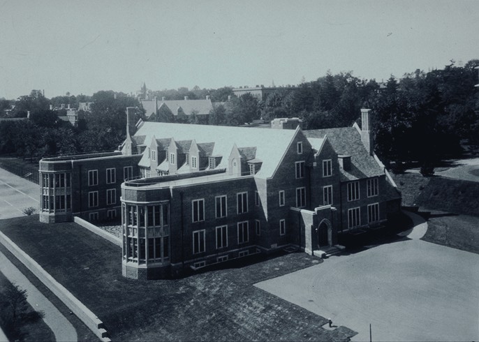 Infirmary II, view from southeast (photo 1930s-40s?)