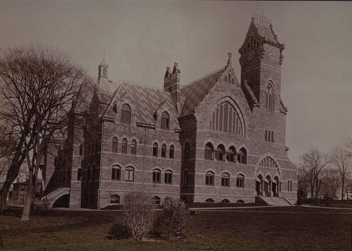 View from northwest (photo circa 1879)