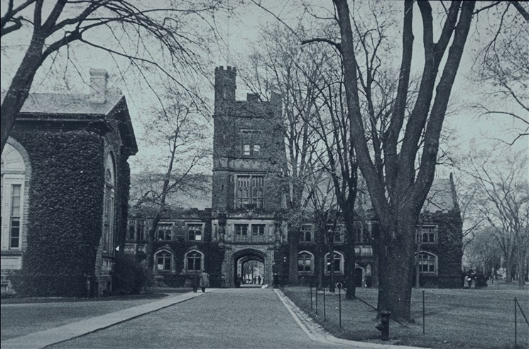 View from west (photo 1920's?)