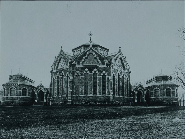 Chancellor Green Library viewed from the north (photo 1870's)