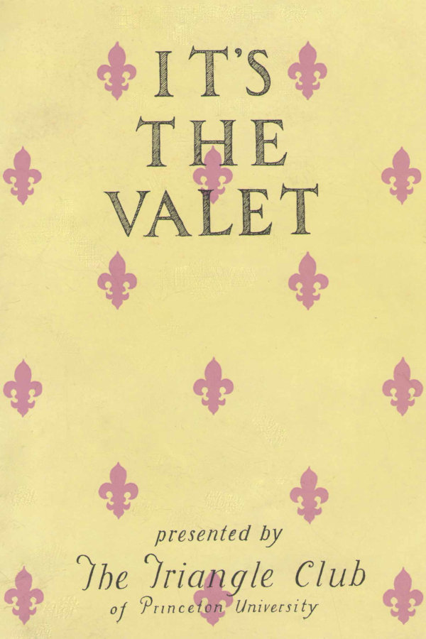 1932-1933:  It's the Valet