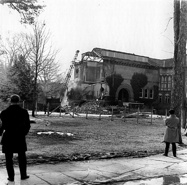 Demolition, 1964, North facade