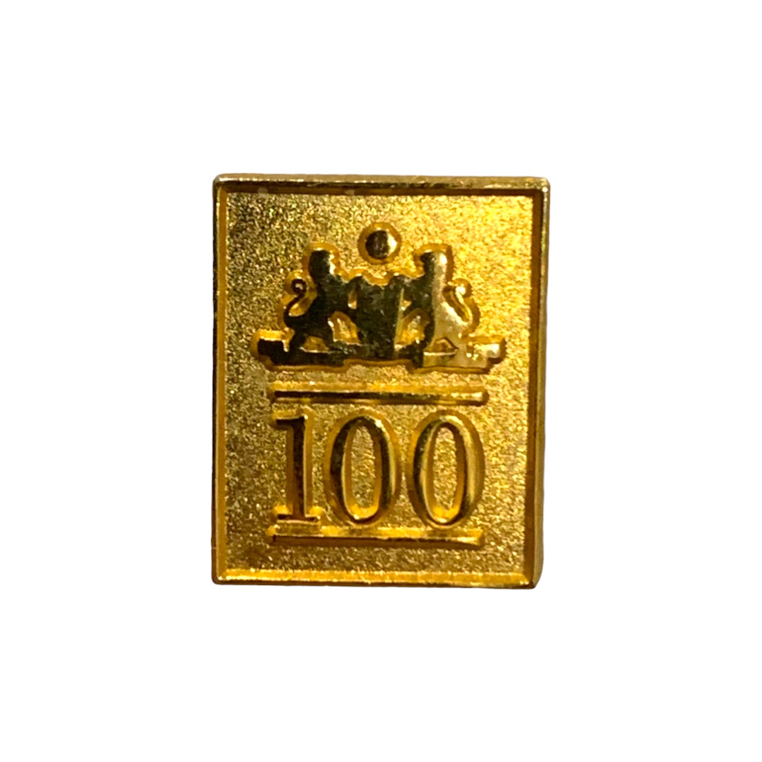 Graduate School Centennial Celebratory Gold Pin