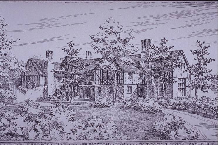 Terrace Club architect's rendering in 1918