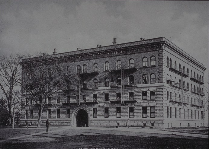 View from northwest (photo from album, circa 1905)