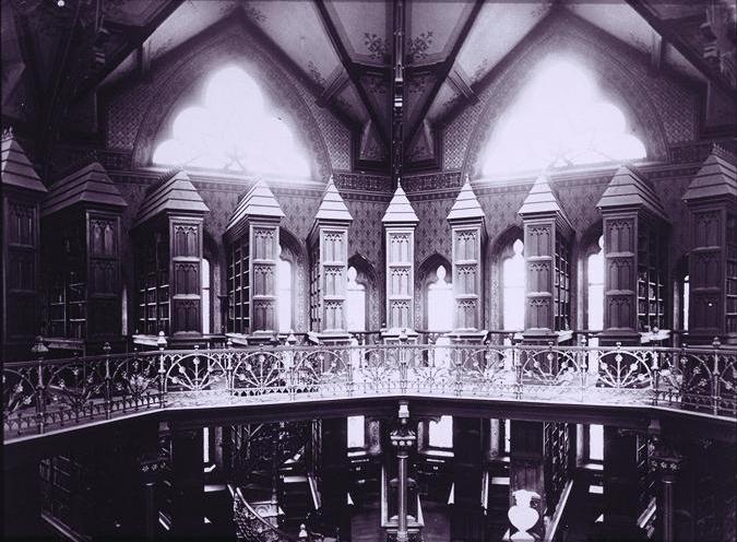 Interior, rotunda viewed from balcony (photo circa 1873)