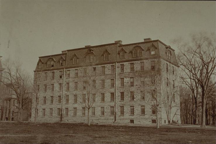 View from southest, after remodeling of 1872 (photo c.1873)