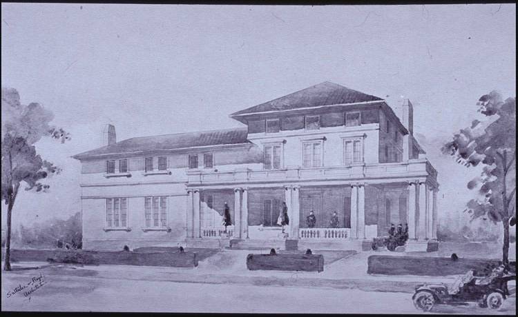 Key and Seal Club concept circa 1910