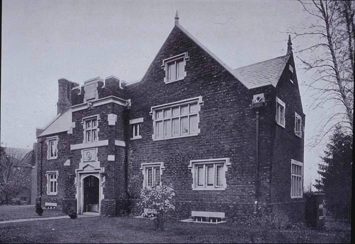 Campus Club view from Northwest circa 1913