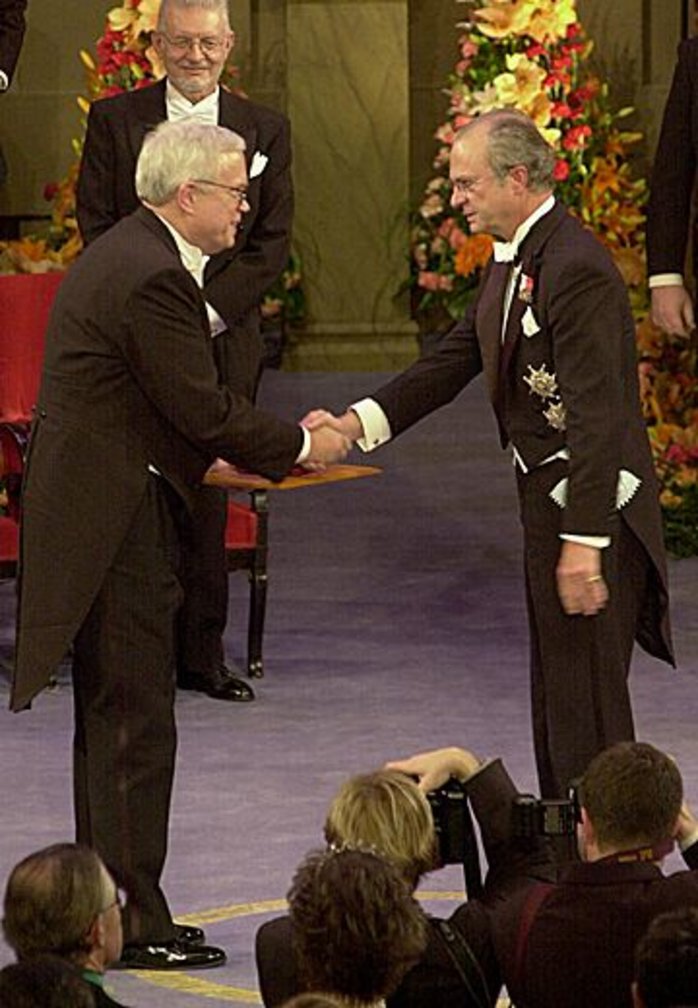 Heckman receives the Nobel Prize