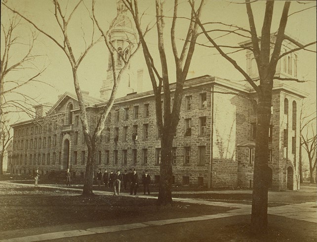 Close view from northwest (photo after 1869)