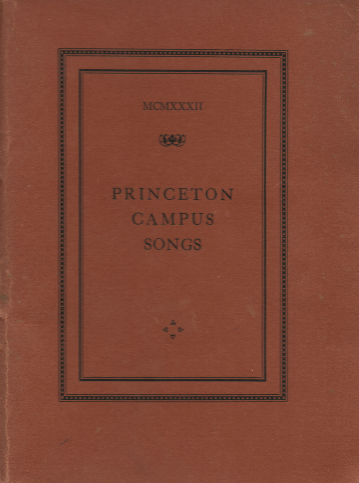 Princeton Campus Songs, 1932