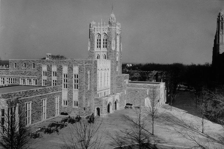 Bird's-eye view from Pyne Library (photo 1948)