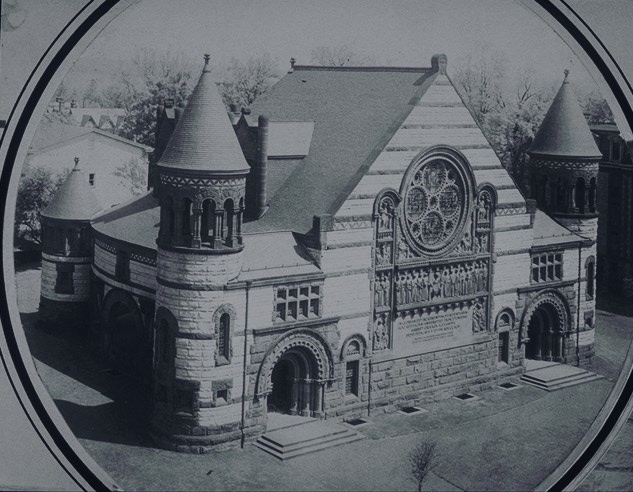 View from top of Blair Arch (photo circa 1900?)