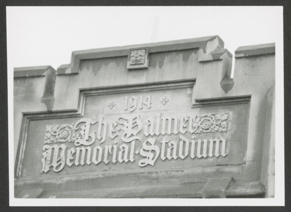 Palmer Stadium Pediment