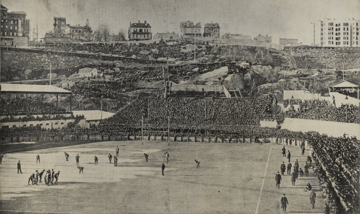 Princeton Plays Yale on Manhattan Field