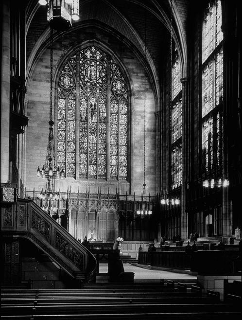 Interior, choir.